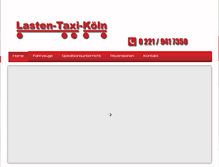 Tablet Screenshot of lastentaxi-koeln.de
